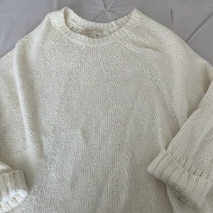 Cream poncho worn once brand Michael kors